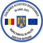 Evaluarea activității desfășurate în anul 2021 de către INSPECTORATUL JUDEȚEAN DE POLIȚIE BOTOȘANI
