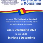 Vă așteptăm pentru a sărbători împreună Ziua Națională a României!