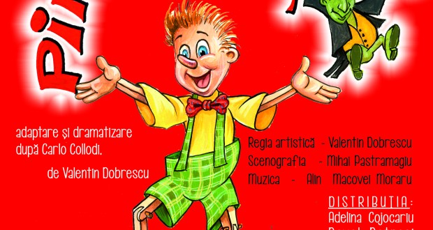 Spectacolul „Pinocchio” la Teatrul VASILACHE